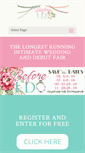 Mobile Screenshot of beforeidobridalfair.com